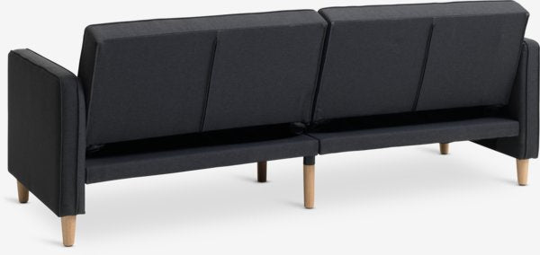Dvivietė sofa TIVEDEN, tamsiai pilka audinio apdaila