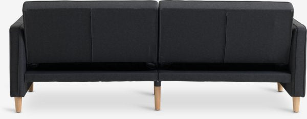 Dvivietė sofa TIVEDEN, tamsiai pilka audinio apdaila