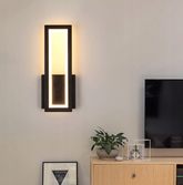 Moderna juoda LED lempa 16W