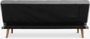 Trivietė sofa NEJEDE, šviesiai pilkos spalvos audinys