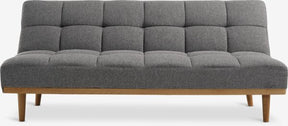 Trivietė sofa NEJEDE, šviesiai pilkos spalvos audinys