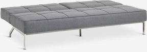 Trivietė sofa OREVAD, tamsiai pilkos spalvos audinys