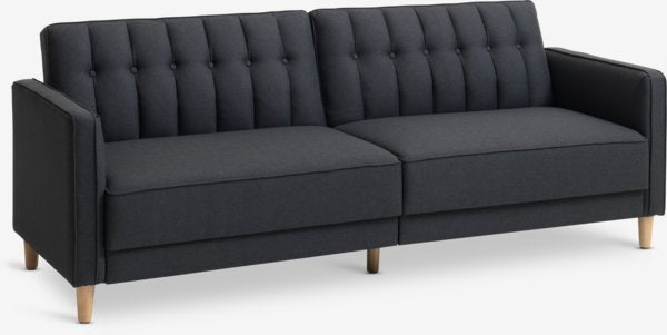 Dvivietė sofa TIVEDEN, tamsiai pilka audinio apdaila