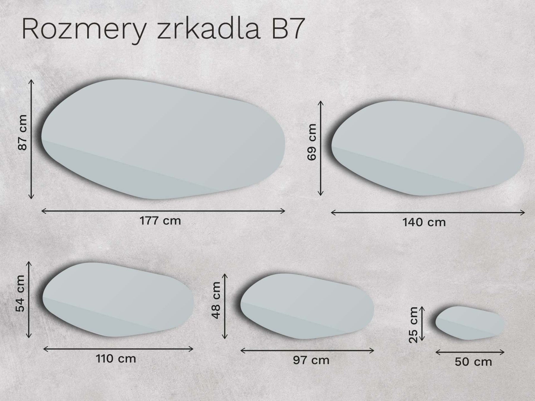 B7 bazės veidrodis